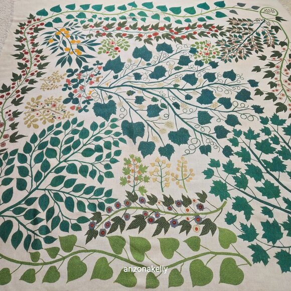 NWT The Met Tree of Life Scarf Modal/Cashmere Blend Square Quilting Museum - Picture 10 of 13